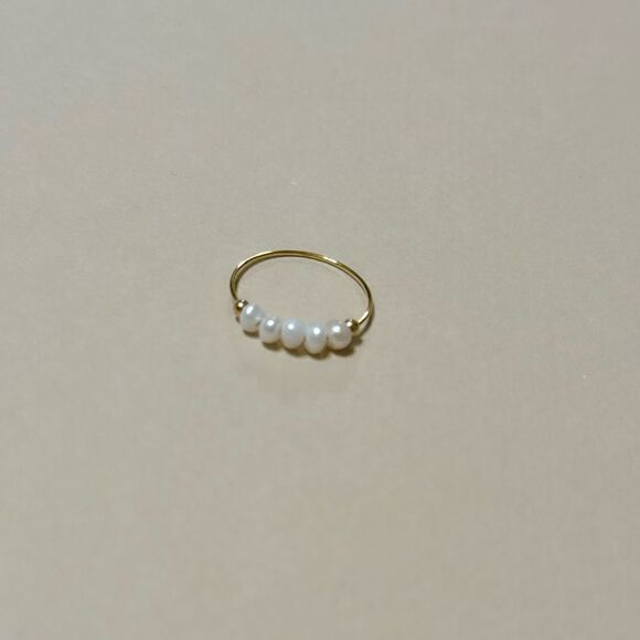 Fresh water pearl ring N658 - Picture 2 of 3